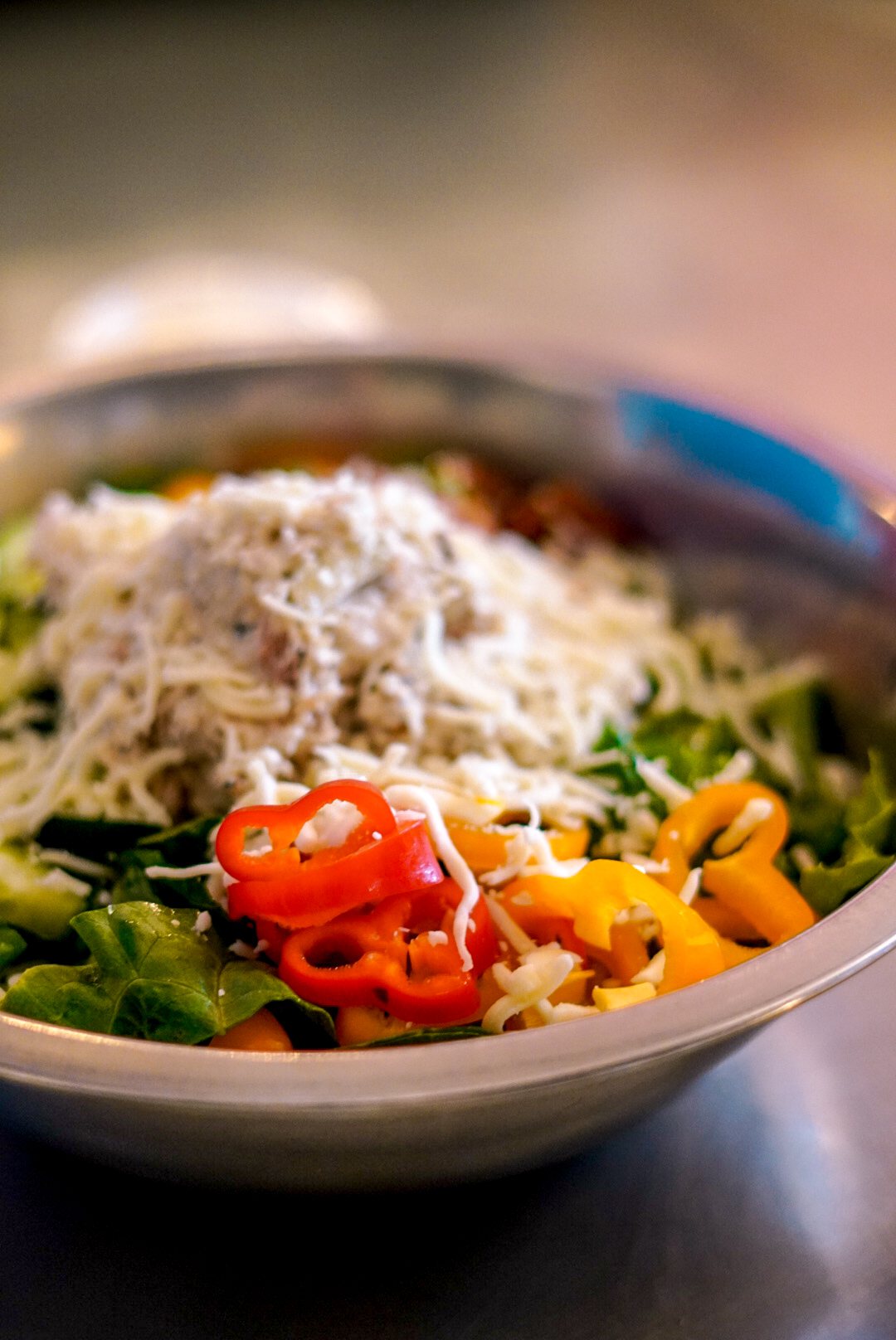 Garden salad bowl