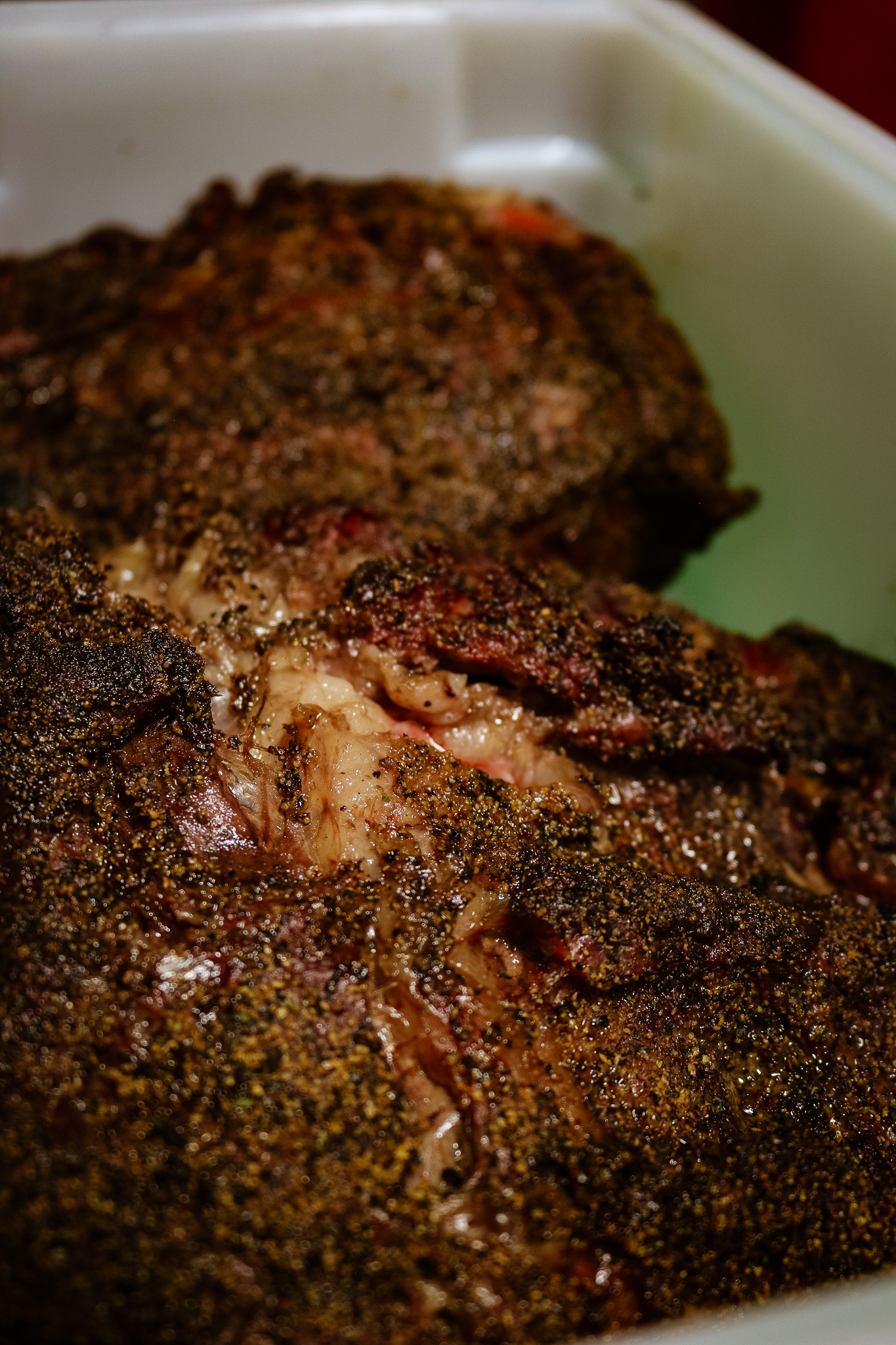 Texas-smoked brisket